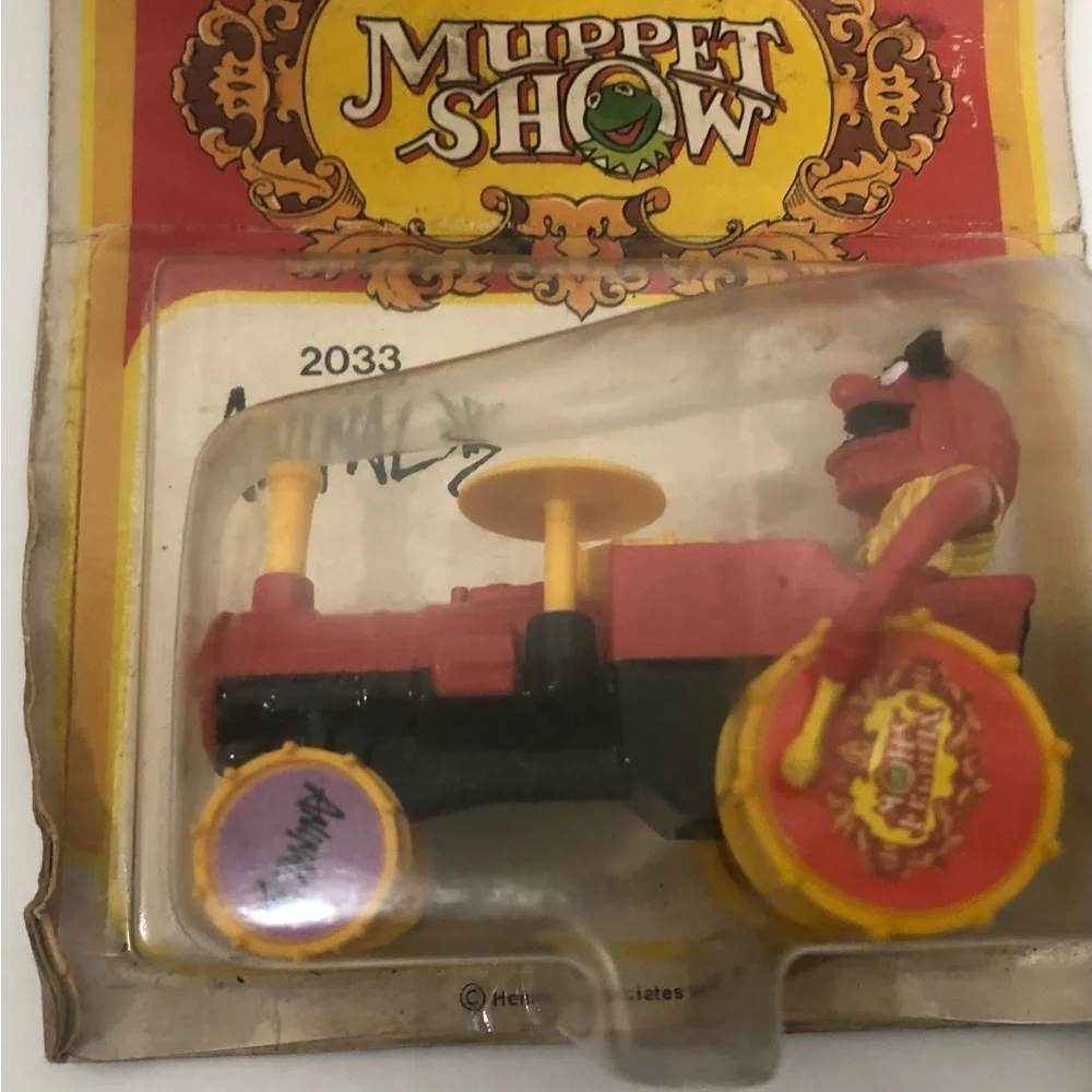 Vtg Die Cast Figure ANIMAL Muppets
